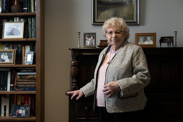 Jill Bradley, 87, married Frank Bradley in 1960. They met when she was 20, at a dance in England.