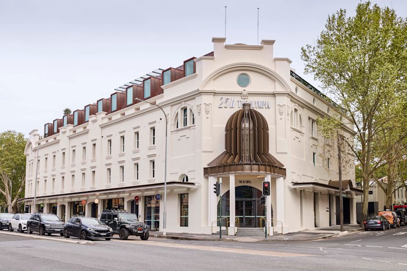 The one-time bar and picture palace has reopened as 25hours Hotel The Olympia.
