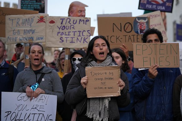 Donald Trump’s last visit to the UK sparked plenty of anger from the British public. And many aren’t happy about the King’s trip to the US.