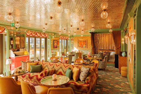 Broadwick Soho’s Flute bar, which has a rooftop wraparound terrace.