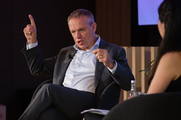 Nine Entertainment chief executive Matt Stanton. 