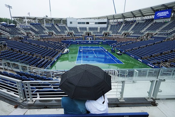 It has been a wet and wild week for tennis fans in New York.