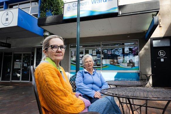 Kiama locals Liz Markowski and Judy Cork say Ward’s victims have been forgotten, and the MP should accept his fate and step down.