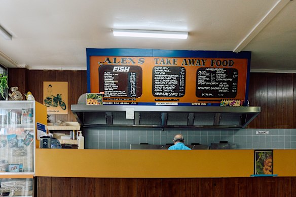 Time has stood still since 1981 at Alex's Fish and Chips in Altona.