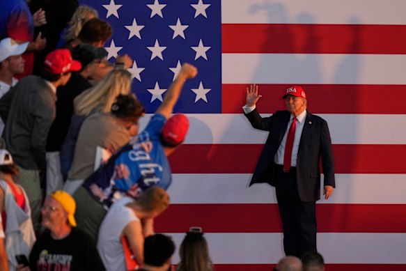 Donald Trump held a big, beautiful parade in Iowa ... the celebrations didn’t extend to US soil in Canberra though, where the US embassy was closed for July 4.