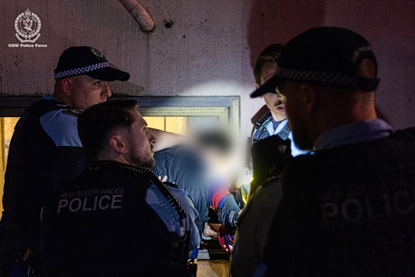 Wen Liang Zhang was arrested at the scene.