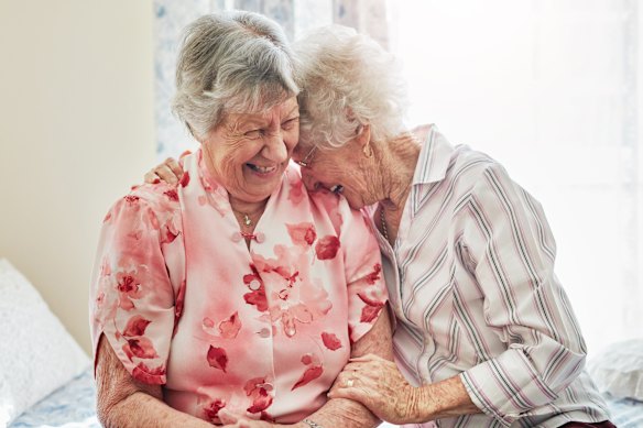 Maintaining, and continuing to build social connections is key to healthy and happy ageing. 