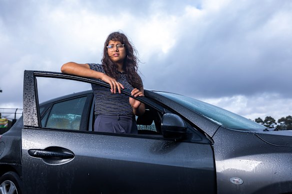 Afia Khan says there is no alternative to driving in Melbourne’s western suburbs.