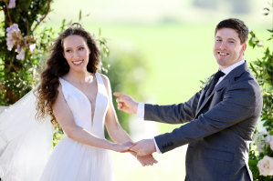 Le couple populaire Belinda et Patrick de la saison australienne actuelle de Married at First Sight.