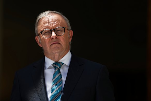 Prime Minister Anthony Albanese. 