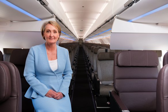 Qantas chief executive Vanessa Hudson.
