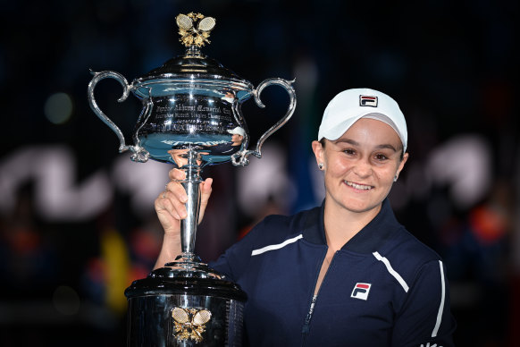 Ash Barty’s drought-ending Australian Open triumph.