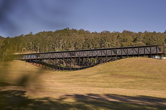 The Bridge for Creative Learning, part of the Bundanon Art Museum expansion.