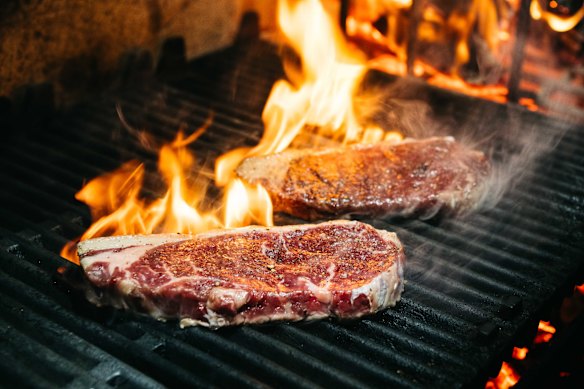 Alfie’s in Sydney specialises in Riverina sirloin.