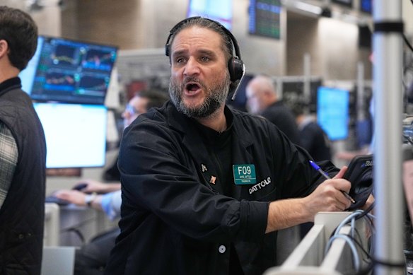 Wall Street advanced on Friday to the cusp of a new record.