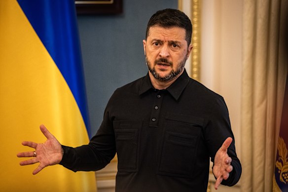Volodymyr Zelensky thanked Trump &ldquo;personally&rdquo; for support.
