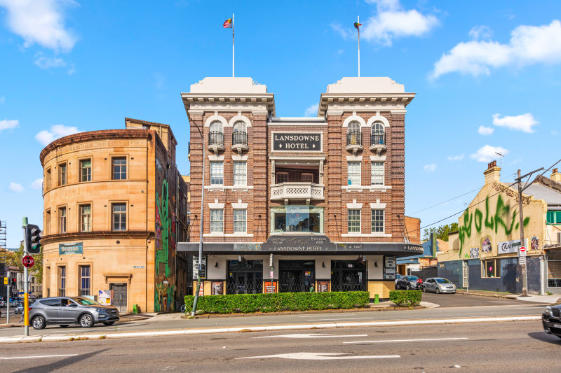 The Lansdowne Hotel in Chippendale, Sydney has been sold for $20 million.