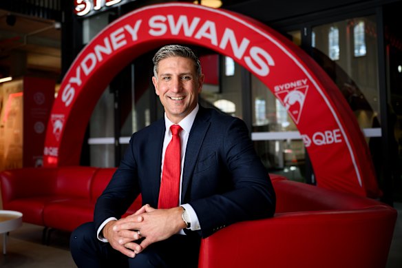  There was no mention of the Jewish community in a tribute led by Swans CEO Matthew Pavlich.