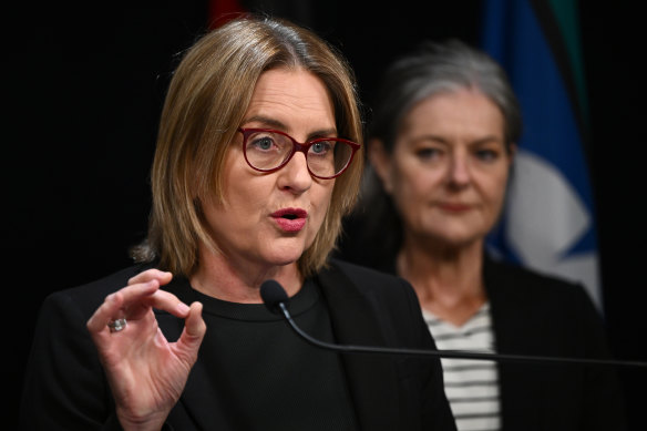 Premier Jacinta Allan on Wednesday.