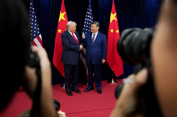 Donald Trump and Xi Jinping last met in South Korea in October. China has signalled it remains committed to hosting Trump in Beijing, after he delayed his planned visit due to the war in Iran.