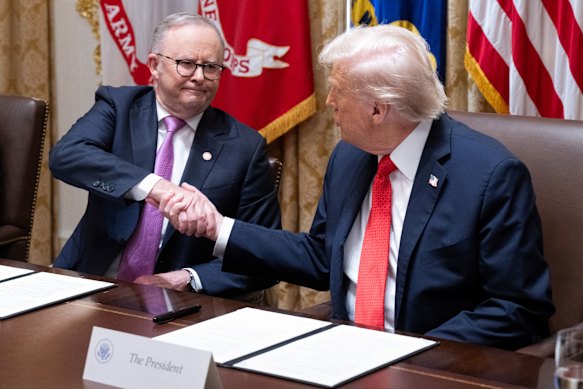 Anthony Albanese and Donald Trump have signed a major critical minerals deal.