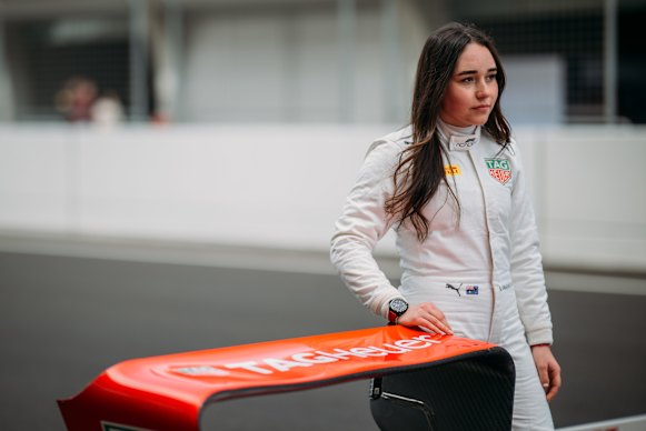 Australian F1 Academy driver  Aiva Anagnostiadis