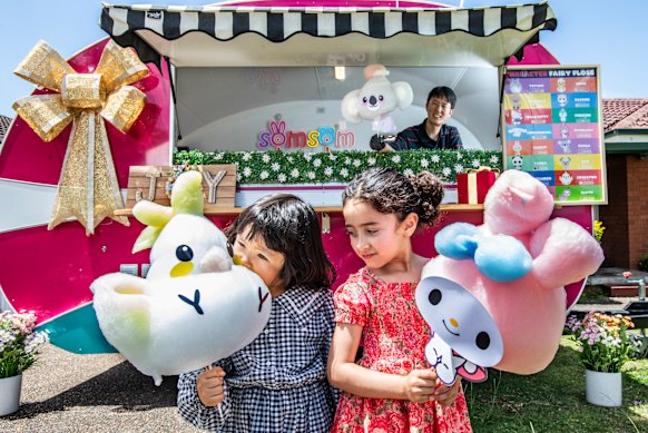Food truck owner Charlie Park in the Campbelltown LGA, which has more food trucks than any other council area in Sydney.
