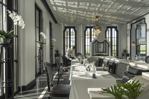 La Maison 1888 is the resort’s upmarket French restaurant.