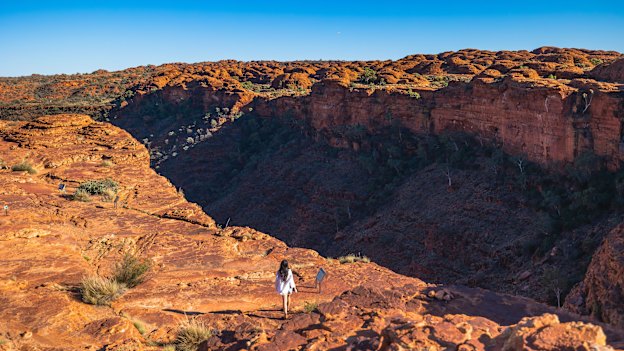 Kings Canyon Rim Walk is just six kilometres.