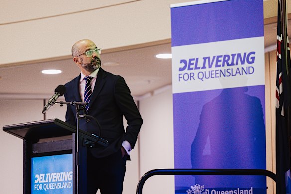 Treasurer David Janetzki has been selling his first state budget to the business community since he handed it down last week.