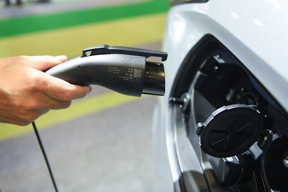 Flagging electric vehicle sales are a threat to Australia’s 2035 climate target. 
