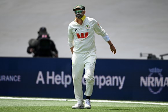 Nathan Lyon has injured himself on day four of the Adelaide Test. 