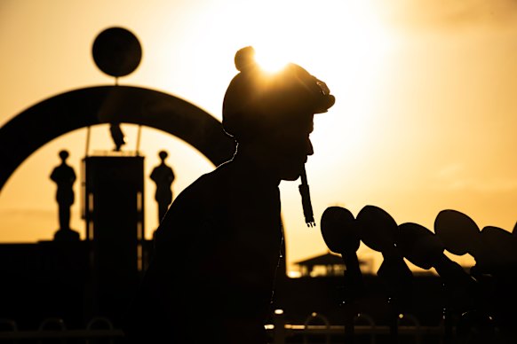 James McDonald at Rosehill earlier this month.