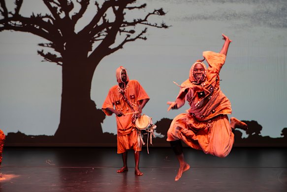 The voltage that runs through Guewel comes from the drumming and dancing.