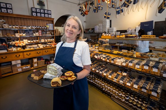 Phillippa Grogan, founder of Phillippa’s Bakery, has begun changing her menu to better suit older Australians with smaller appetites.