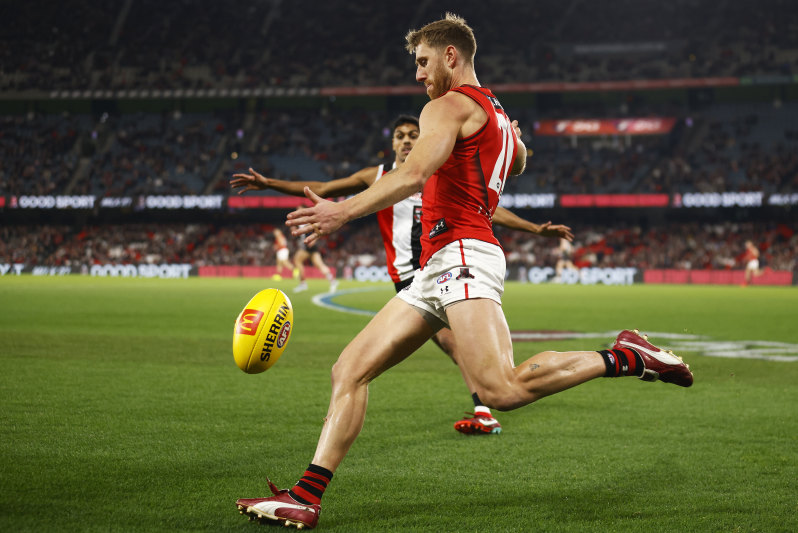 Essendon skipper Dyson Heppell kicked a property goal by selling his investment property and former home.