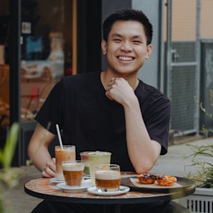 Goata owner, roaster and barista Isaac Le.