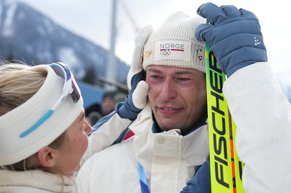 Sturla Holm Laegreid, the Norwegian bronze medallist in biathlon, says he regrets going public with his infidelity.