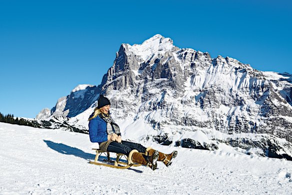 Sledding is a genuine Swiss national pastime, beginning as early as the 15th century.