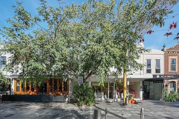 The shops at 136-144 Greville Street have sold for nearly $11 million.