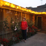 Elizabeth Maher used Airtasker to put up her Christmas lights.