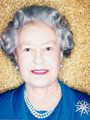 Polly Borland’s 2002 representation    of Queen Elizabeth II.