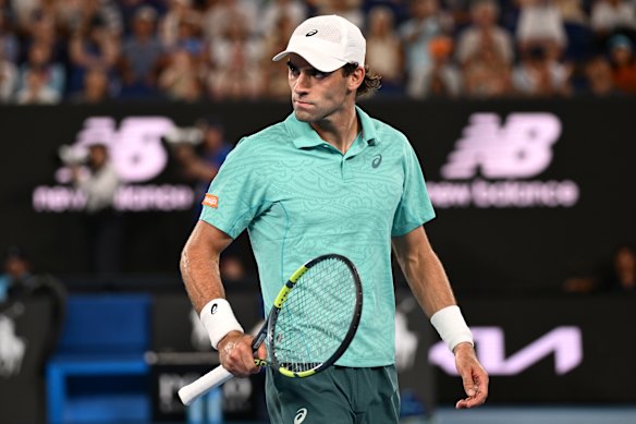 Eliot Spizzirri was in his element in Saturday’s difficult conditions.