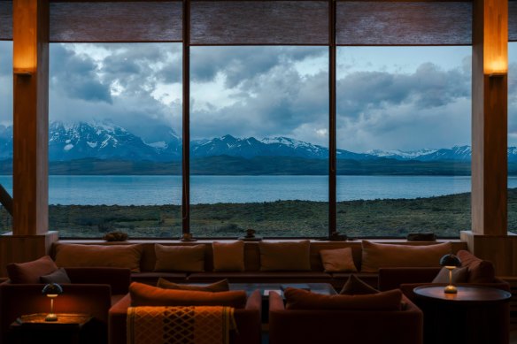 The lounge revamped, the views remain the same.