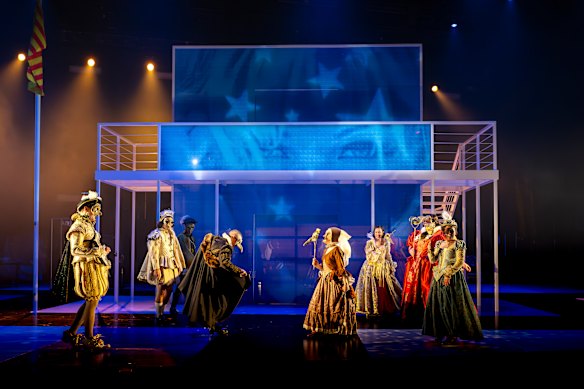 Director Mark Wilson delivers a clever, playful and very funny staging of Much Ado About Nothing.