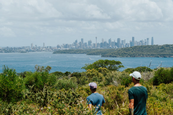 “Our imaginativeness   is to make  a walking place,” says Sydney Harbour Federation Trust enforcement  manager  Janet Carding.