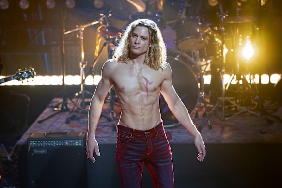 Sam Reid as Anne Rice’s lusted after vampire Lestat De Lioncourt in the The Vampire Lestat.
