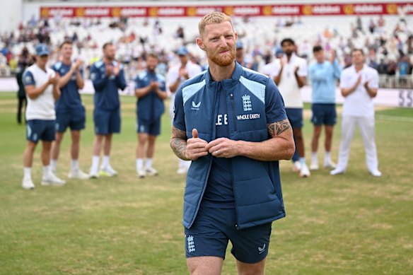 Ben Stokes bows out of international cricket after his England team’s Test series loss to New Zealand.