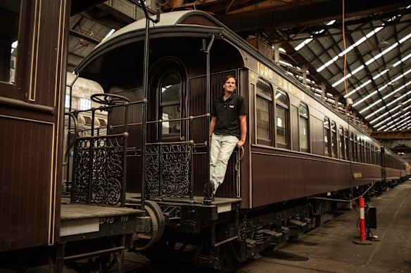 Transport Heritage NSW safety, environment and quality manager John Thorogood.