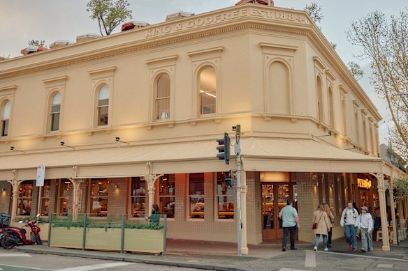 Delmonte has moved into the iconic corner building formerly known as King & Godfree.